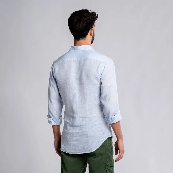 Panareha Panareha MAMANUCA Leinen Popover Hemd, Hellblau, – Produktbild 2 von 4