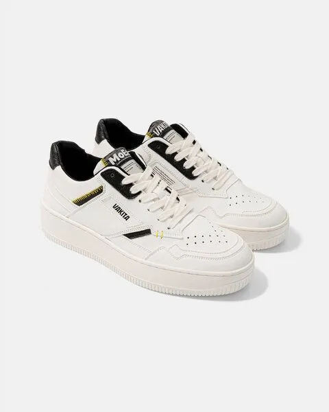 MoEa Sneakers VAKITA x MoEa, White & black, – Produktbild 2 von 4