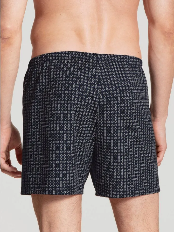 CALIDA CALIDA Boxershorts Natural Benefit (2er Pack) elastisch, Single Jersey-Qualität, ohne Eingriff, Grau, – Produktbild 3 von 5