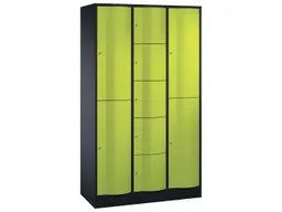 C+P C+P Kombi-Schließfachschrank an/gr lxr, 2+5+2 Fächer – Produktbild 1 von 1