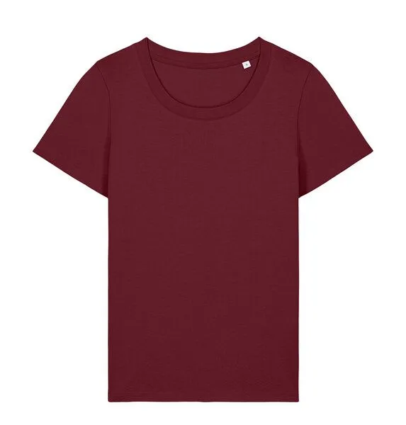 Greenspired Greenspired Fitted Damen T-Shirt aus 100 % Biobaumwolle 155 g/m² XS - 3XL, Burgund, – Produktbild 1 von 1