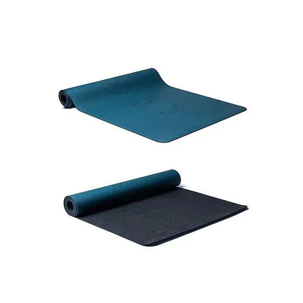 Just Be Just Be Yogamatte Mondphasen 0,3 cm, Petrol, – Produktbild 2 von 5