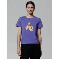 watapparel watapparel T-Shirt Frauen Rainbow Banana, Purple love, – Produktbild 1 von 1
