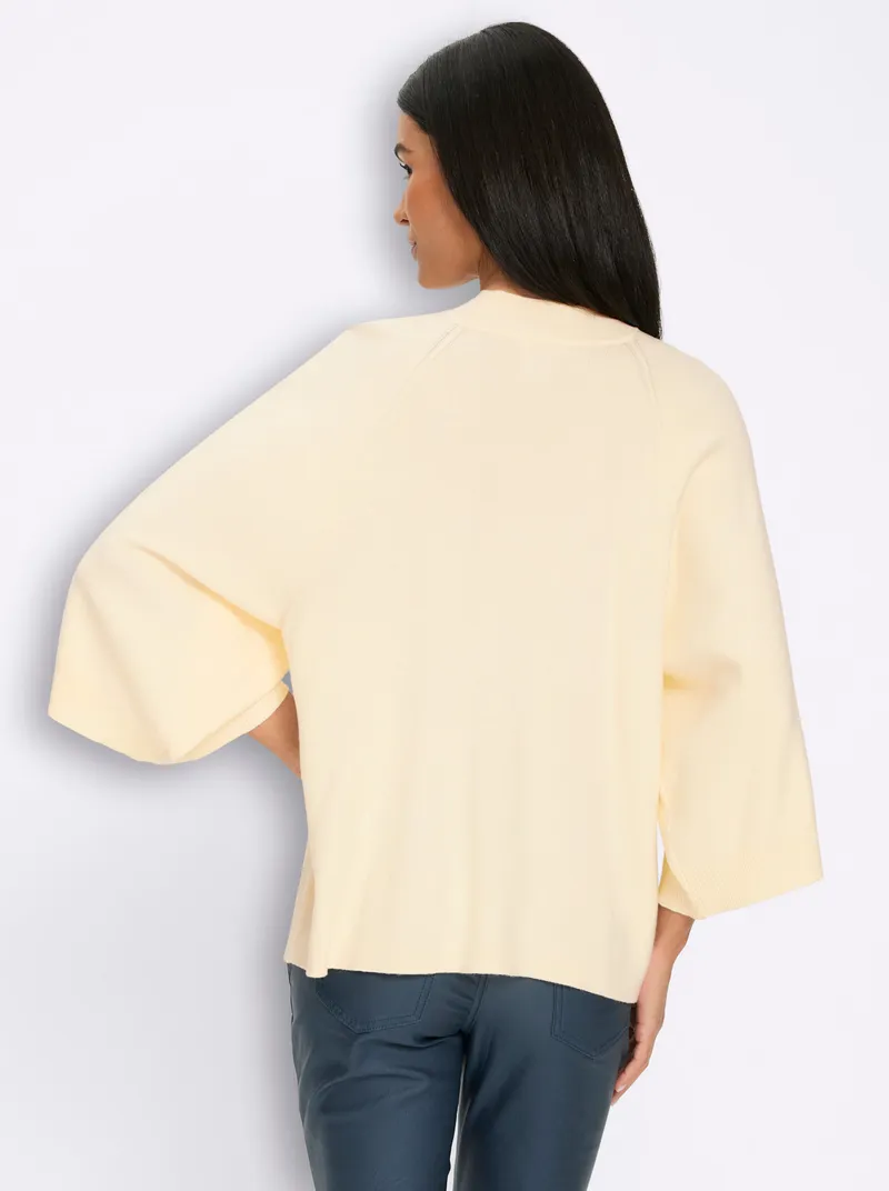 heine 3/4-Arm-Pullover champagner, Champagner, – Produktbild 2 von 2