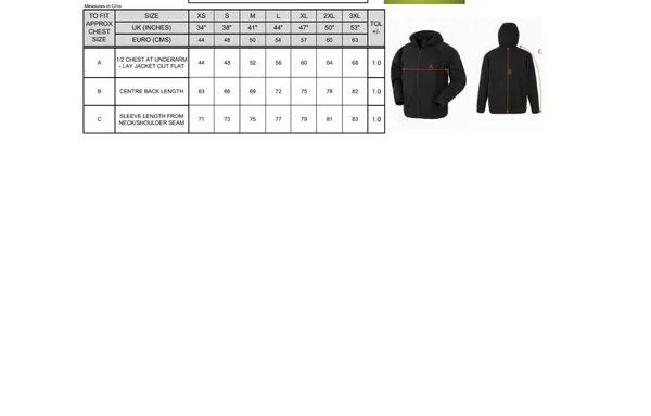 Result Genuine Recycled Result Genuine Recycled Recycelte Unisex Fleecejacke mit Kapuze Atmungsaktiv, Schwarz, – Produktbild 3 von 3
