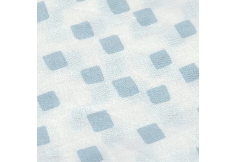 Lässig Lässig Stoffwindeln Mullwindeln, M, Happy Fruits, blue, GOTS made with organic materials, zertifiziert durch BCS 27262, Weiß, – Produktbild 4 von 5