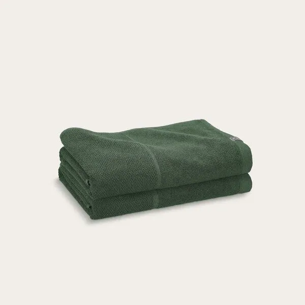 KUSHEL KUSHEL The Hand Towel DUO, Forest green grün, – Produktbild 1 von 3