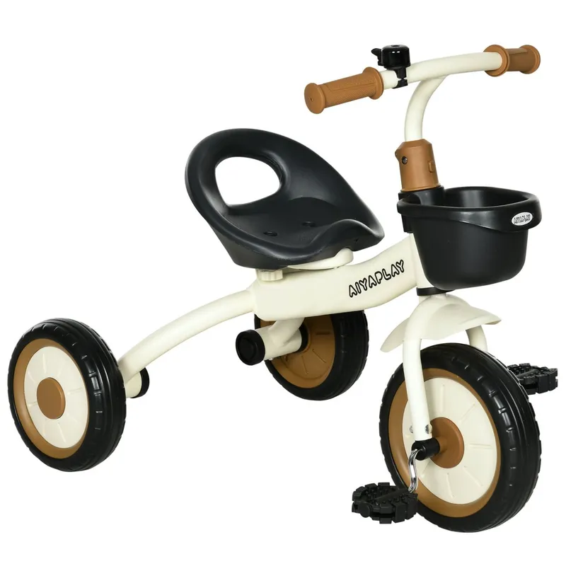 AIYAPLAY AIYAPLAY Dreirad, Kinderfahrrad mit Fahrradkorb, Kinderrad für Kinder 2-5 Jahre – Produktbild 2 von 2