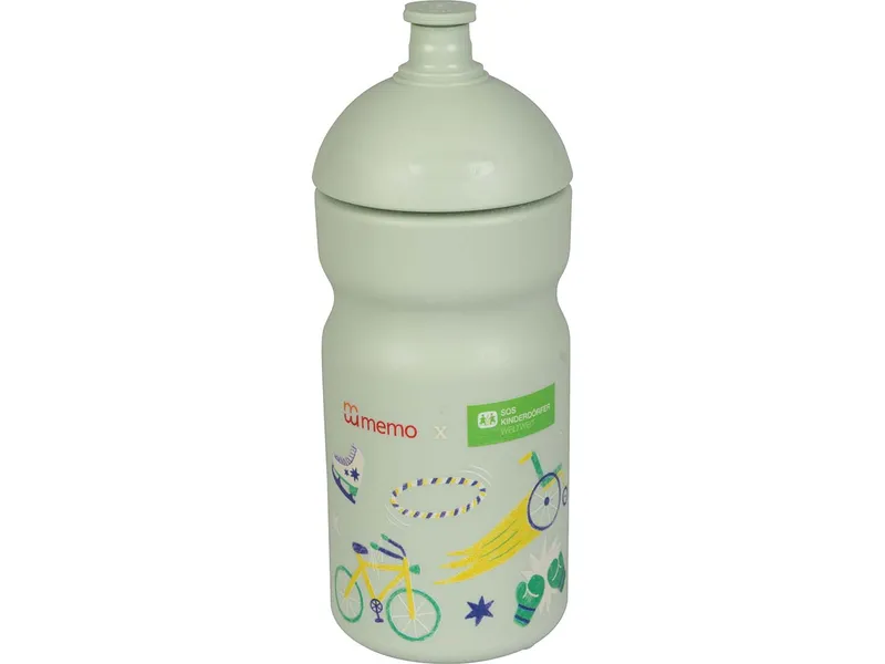 Memo memo x SOS-Kinderdörfer weltweit Trinkflasche – Produktbild 1 von 1