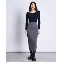 JAN N JUNE JAN N JUNE Rock EBBA GOTS, Dark grey, – Produktbild 1 von 1