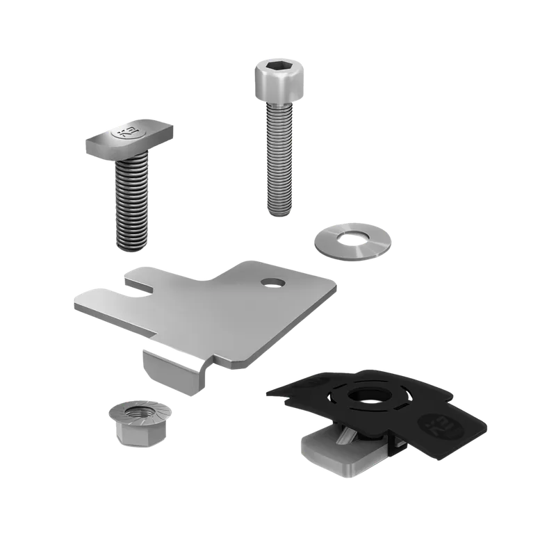 K2 Systems K2 Systems K2 SolidRail Kreuzverbinder Set 90° Winkel | Preis inkl. 0 % MwSt. für Privatkunden – Produktbild 2 von 3