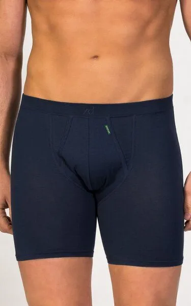 ZD Zero Defects ZD Zero Defects Radhose aus ägyptischer Baumwolle, Marineblau, – Produktbild 1 von 4