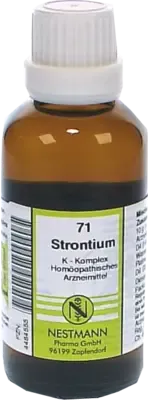 Nestmann Pharma STRONTIUM K Komplex Nr.71 Dilution 50 ml Dilution – Produktbild 1 von 1