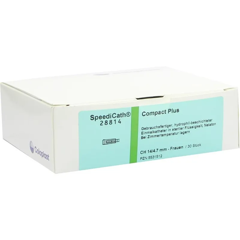 Coloplast SPEEDICATH Compact Plus Kath.Ch 14 30 St Katheter – Produktbild 1 von 1