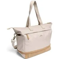 Sperling Sperling Erweiterbarer Shopper "Divided" aus recyceltem PET, vegan, Stork cream, – Produktbild 1 von 1