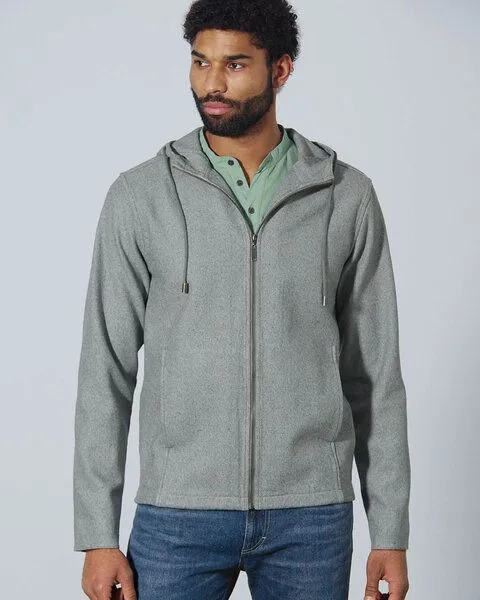 HempAge HempAge Hanf Kapuzenjacke, Grau (dark), – Produktbild 1 von 4