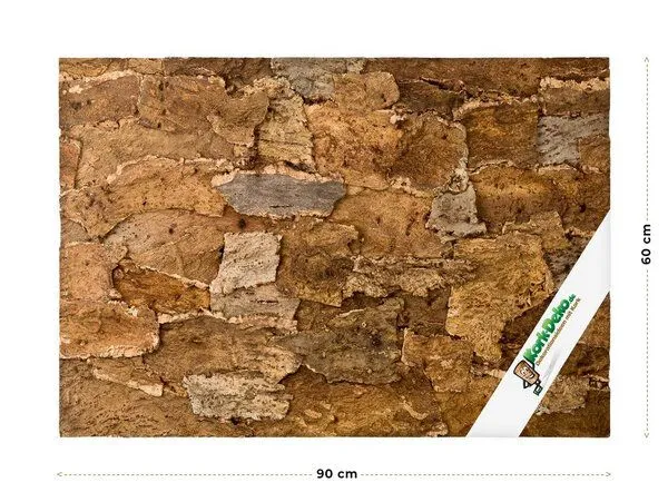 Kork-Deko Kork-Deko 92,17 EUR/qm Korkrückwand Desert 90 x 60 cm (Rückwand Terrarium) – Produktbild 2 von 7