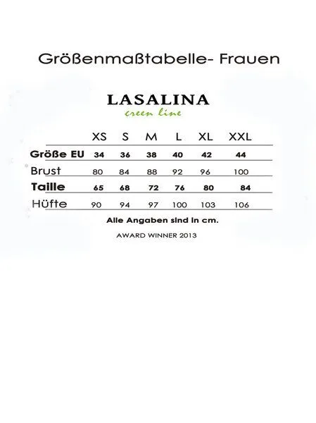 LASALINA LASALINA Legere 34 Hose - TENCEL, Olive grün, – Produktbild 1 von 4