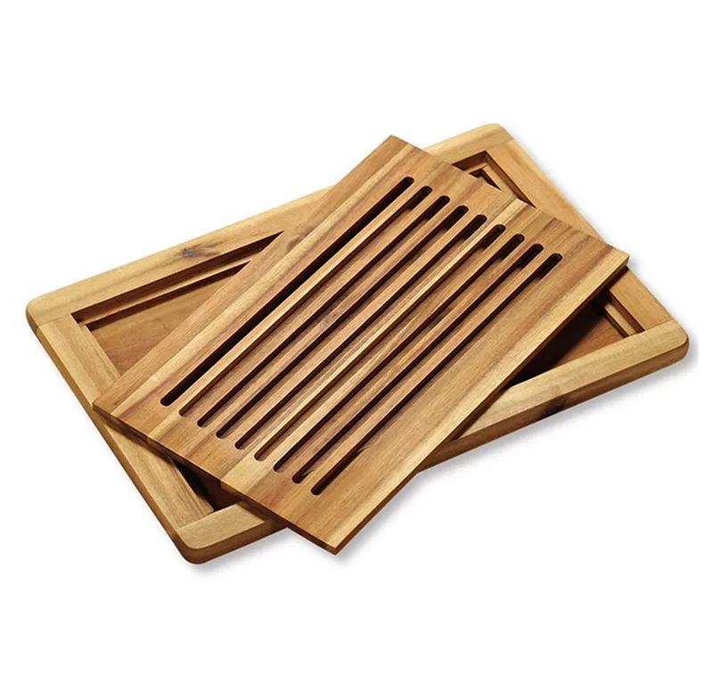 Kesper Kesper Brotschneidebrett Brot-Schneidebrett 47,5x 32cm, (Brot-Schneidebrett 47,5x 32cm) – Produktbild 2 von 3