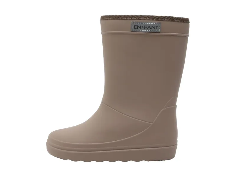 En Fant Kinder Gummistiefel, Schurwolle pine bark Gr.34, Natur, – Produktbild 2 von 2