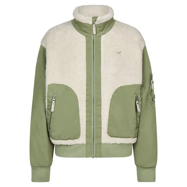 Iriedaily Iriedaily Arctik Bomber Jacket, Light olive (grün), – Produktbild 4 von 4