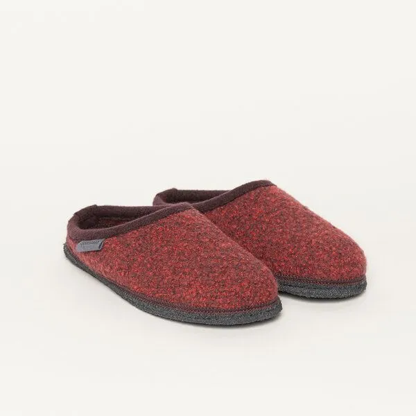 Gottstein Gottstein Walkpantoffel Wool Venture Low, Rot, – Produktbild 1 von 4