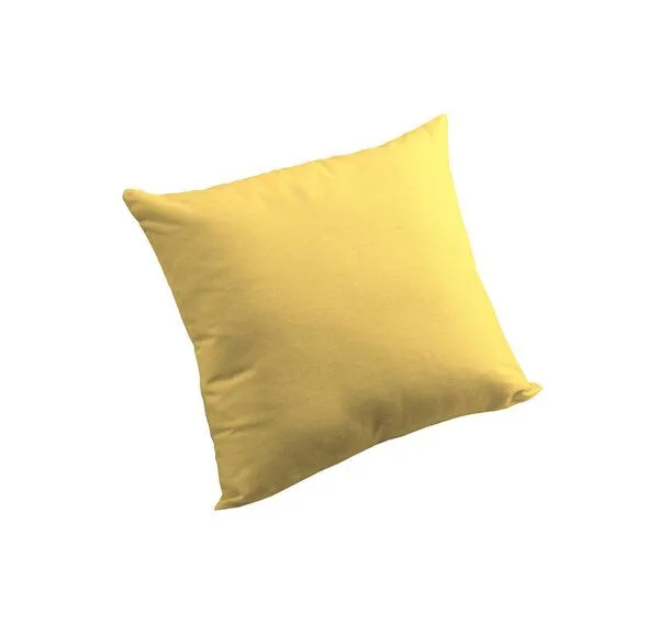 Nature by Adam Nature by Adam Kissenhülle aus 100% Bio-Baumwolle Uni Collection light, Gelb, – Produktbild 1 von 4