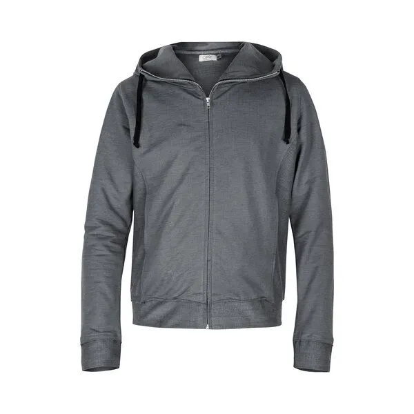 Jaya Jaya LEON MELANGE - Männer - Hoodie für Yoga und Freizeit aus Biobaumwolle, Rose, – Produktbild 3 von 4