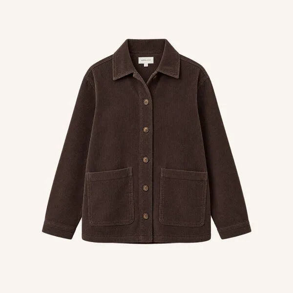 NORDLICHT NORDLICHT Cordjacke Liora, Dunkelbraun, – Produktbild 2 von 4