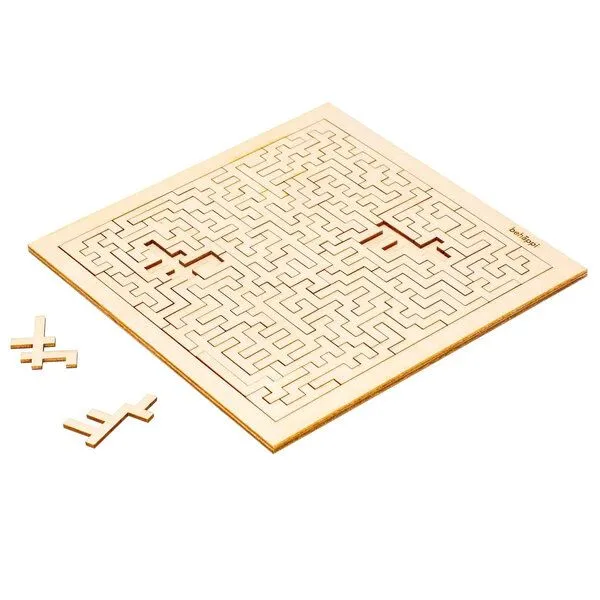 Behäppi Behäppi Boxy - IQ-Puzzle aus Holz - Level schwer – Produktbild 3 von 3