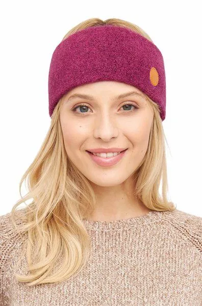 Apu Kuntur Apu Kuntur Alpaka Stirnband aus Peru - STRETCH, Himbeere, – Produktbild 1 von 4