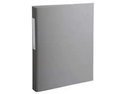 Exacompta 10 Exacompta Ringbücher aus kaschiertem Karton, DIN A4, 2 Ringe, RB 40 mm, grau – Produktbild 1 von 1