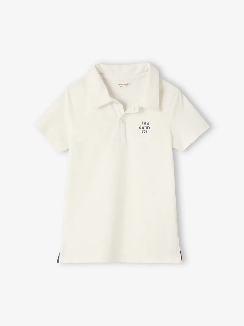 Vertbaudet 2er-Pack Jungen Poloshirts, Aqua, – Produktbild 3 von 3