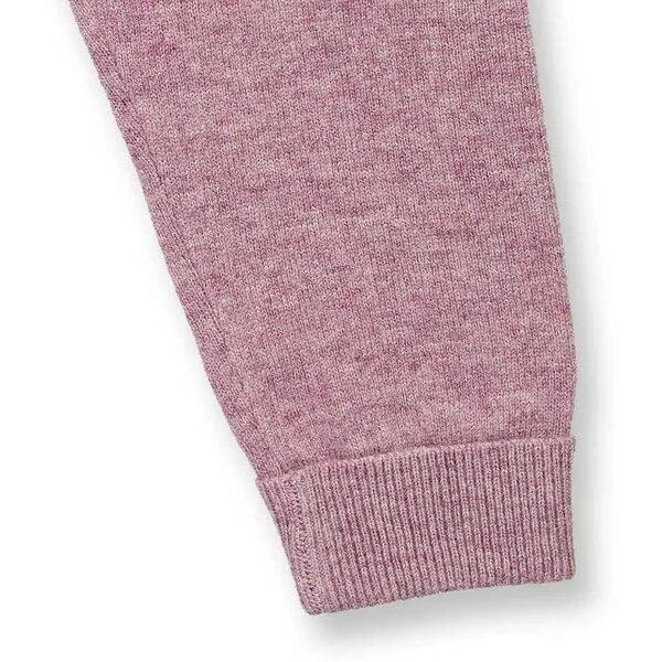 Sense Organics Sense Organics Baby Strickleggings aus Merinowolle, Modell PABLO, Mauve melange, – Produktbild 3 von 3