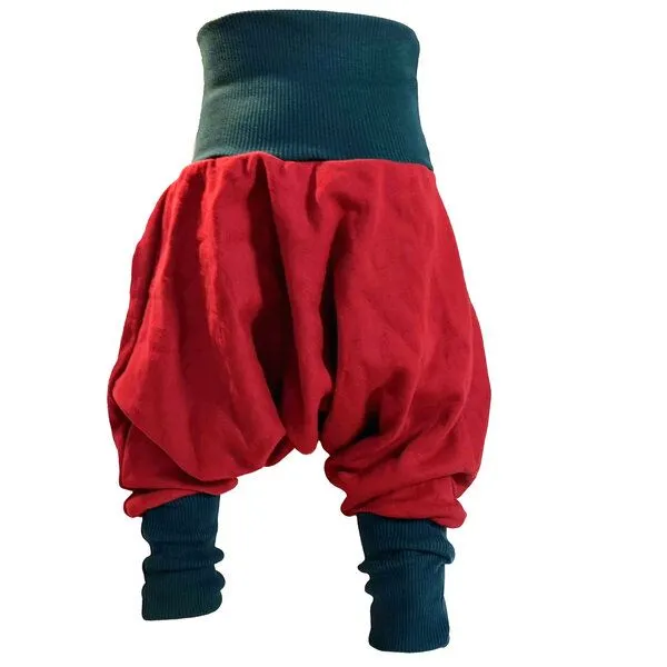 liebewicht liebewicht Yogahose Pumphose Bio Sweat, Red, – Produktbild 3 von 4