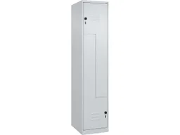 C+P C+P Z-Spind Classic PLUS, 2 Fächer, 1850x400x500mm, Lichtgrau/Lichtgrau – Produktbild 1 von 1