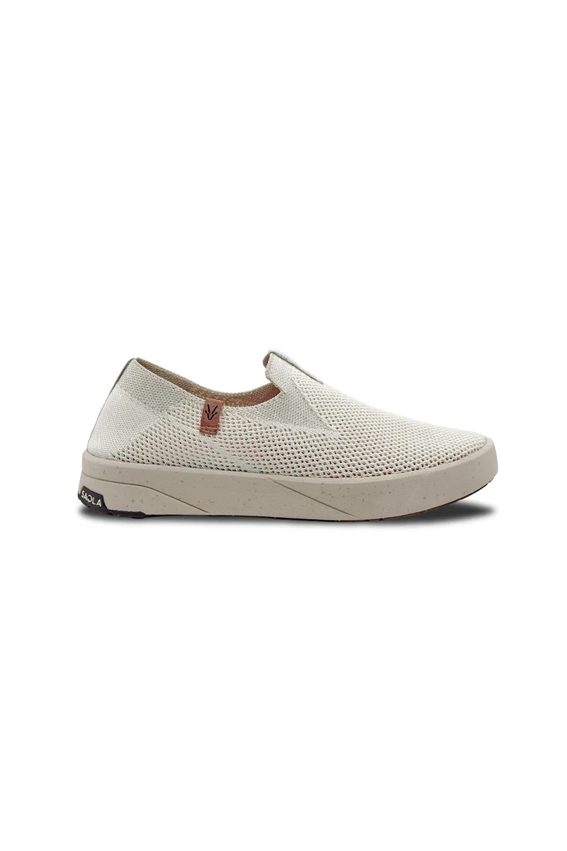 SAOLA SAOLA Damen vegan Sneaker Damen Bali Weiß Silber, Weiß, – Produktbild 1 von 2