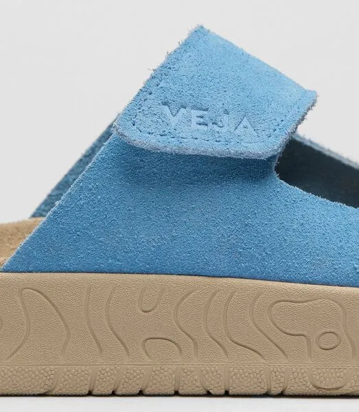 Veja Veja Damen-Sandalen Etna Suede Aqua Almond – Produktbild 4 von 4