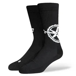 SOXN SOXN BIKE / Schwarze Fahrradsocken / Bio-Baumwolle – Produktbild 1 von 1