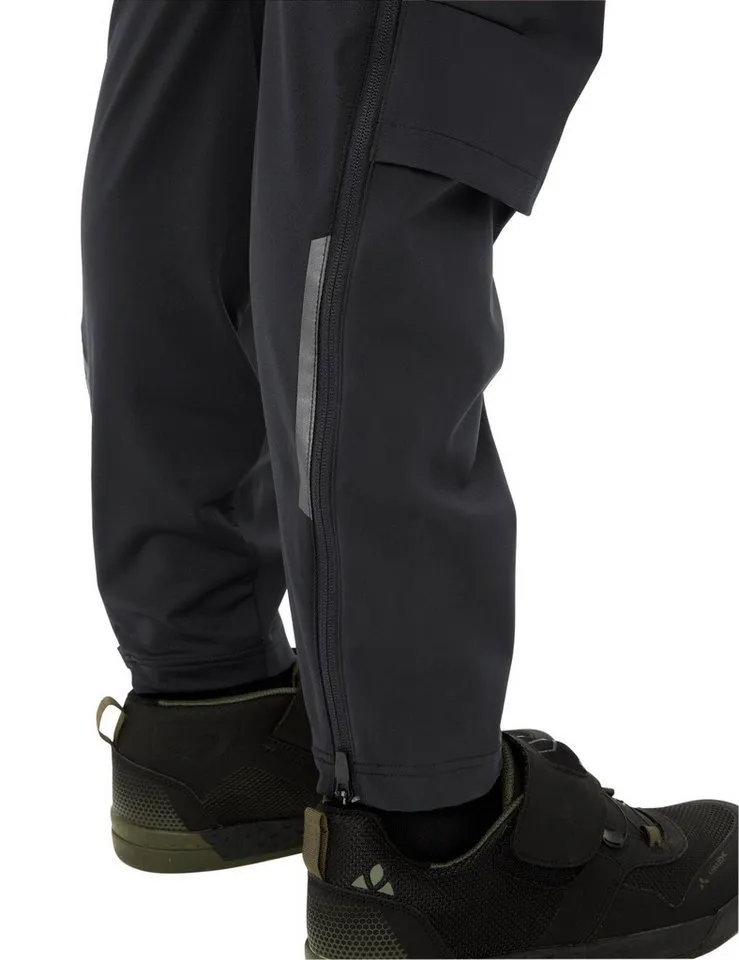 Vaude Vaude Fahrradhose MEN'S QIMSA PRO SOFTSHELL PANTS, Schwarz, – Produktbild 3 von 4