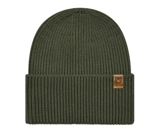 mate mate Strick Oversize Mütze, Khaki, – Produktbild 1 von 1