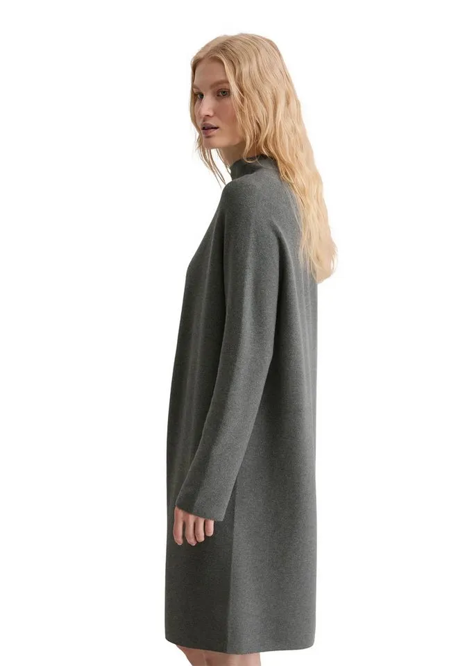 Marc O'Polo Marc O'Polo Strickkleid aus softer Bio-Baumwolle, Grau, – Produktbild 2 von 4