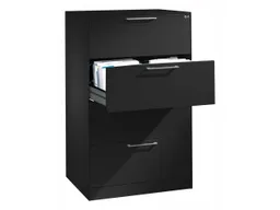 Schubladenschrank "CONTACT", Höhe 131 cm (BxT) 80 x 43,5, mit 4 Schubladen – Produktbild 1 von 1