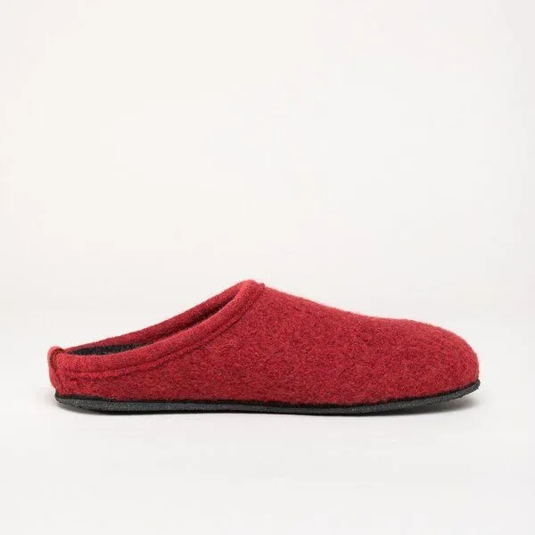 Gottstein Gottstein Filz-Hausschuh ALP-COMFORT-FE - Damen & Herren Pantoffel aus 100% Schurwolle mit Komfort-Einlagesohle, Rot, – Produktbild 2 von 3