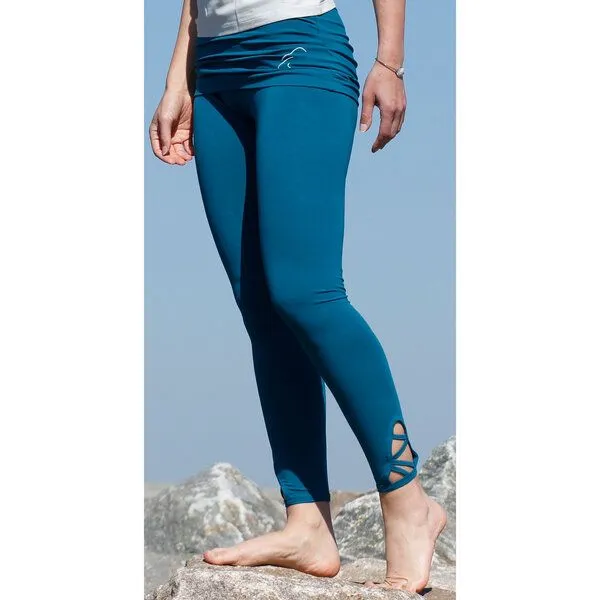 ESPARTO ESPARTO Yogahose Leggings "Mala", Petrol, – Produktbild 1 von 4