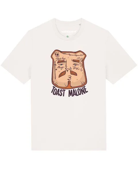 watapparel watapparel T-Shirt Unisex Toast Malone, Off white, – Produktbild 1 von 4