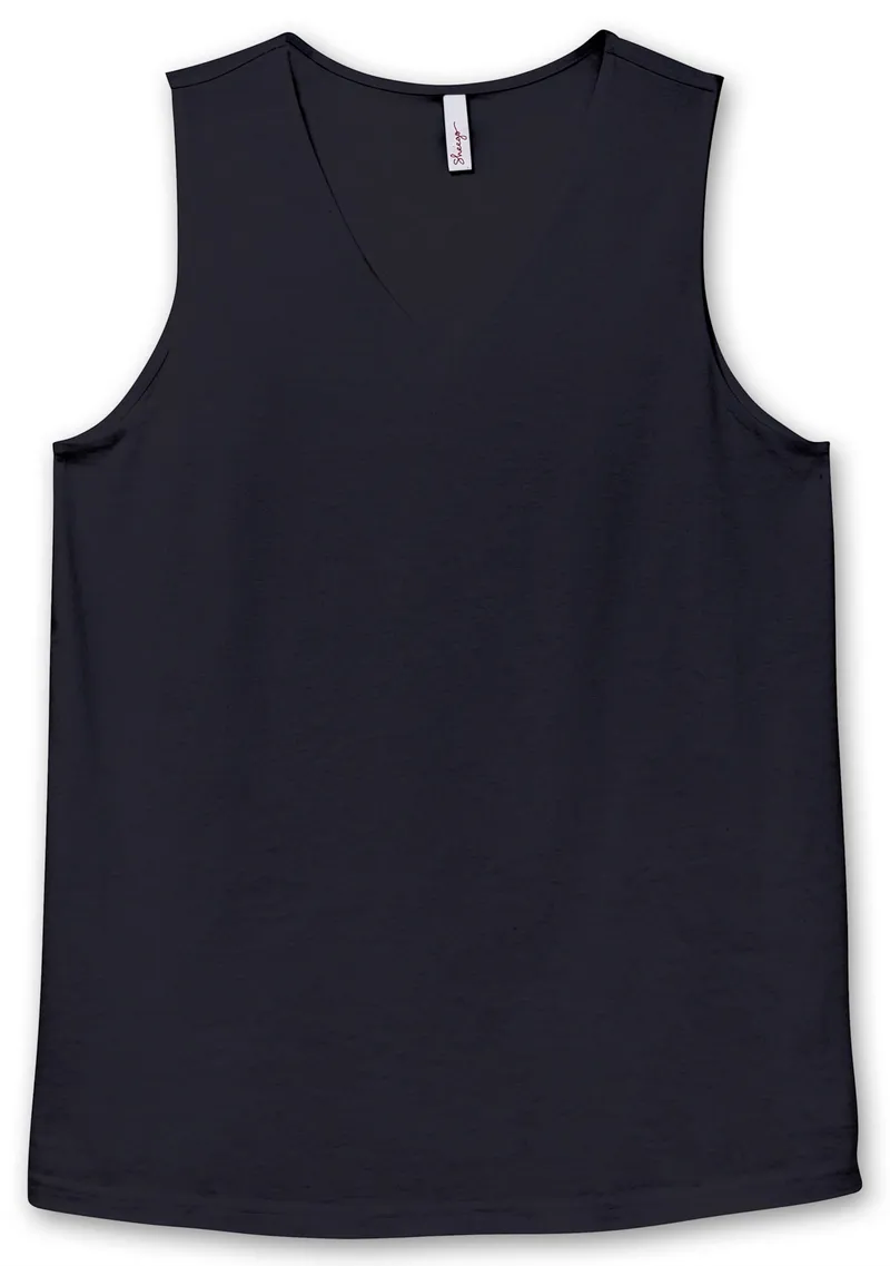 sheego Tanktop tiefblau, Tiefblau, – Produktbild 2 von 2