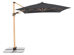 Doppler doppler Pendelschirm "Alu Wood AX Ultra" 300 x 220 cm, Esche hell, anthrazit – Produktbild 1 von 1
