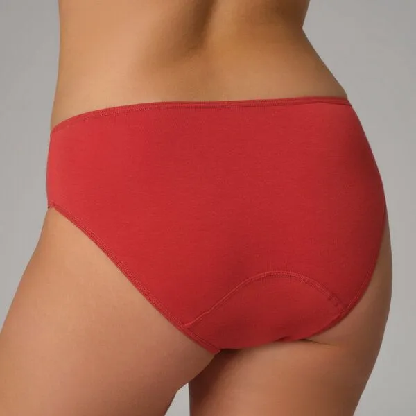 comazo|earth comazo|earth Fairtrade Perioden-Slip für eine schwache bis mittlere Periode, Cranberry, – Produktbild 2 von 4