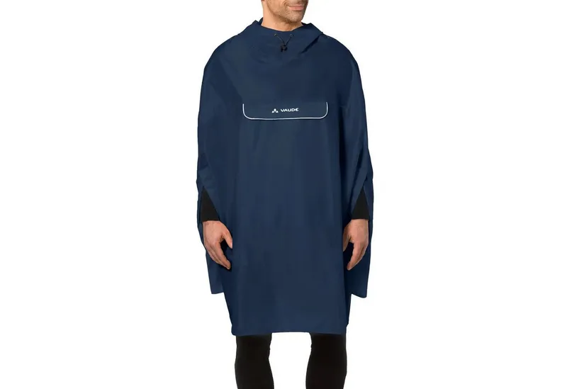 Vaude Vaude Regenponcho Regenschutz Valdipino Poncho Regenmantel, Gelb, – Produktbild 4 von 4